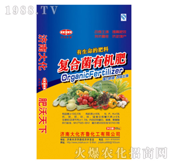 復(fù)合菌有機(jī)肥-大化齊魯