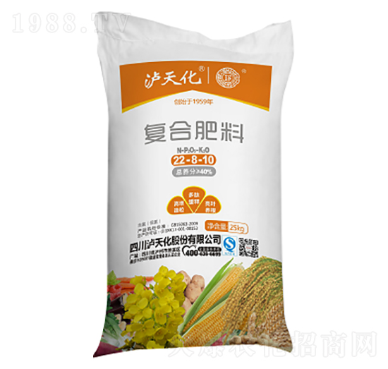 復合肥料22-8-10-瀘天化