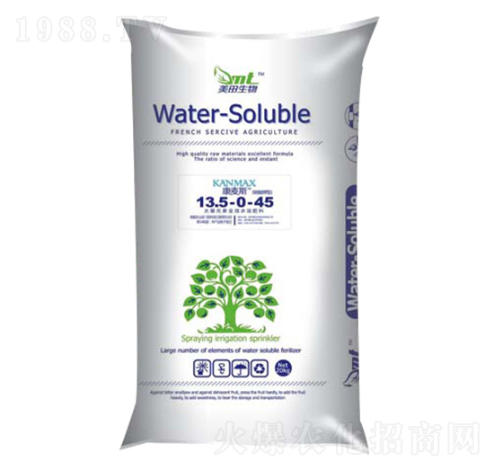 ����Ԫ��ˮ�ܷ���13.5-0-45+TE-��(r��n)������