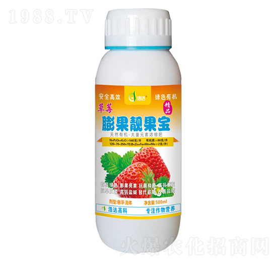 草莓膨果靚果寶-浩達(dá)生物