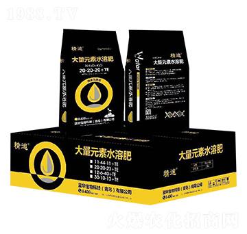 大量元素水溶肥20-20-20+TE-精迪-藍(lán)華生物
